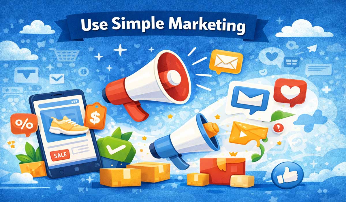 Use Simple Marketing Strategies