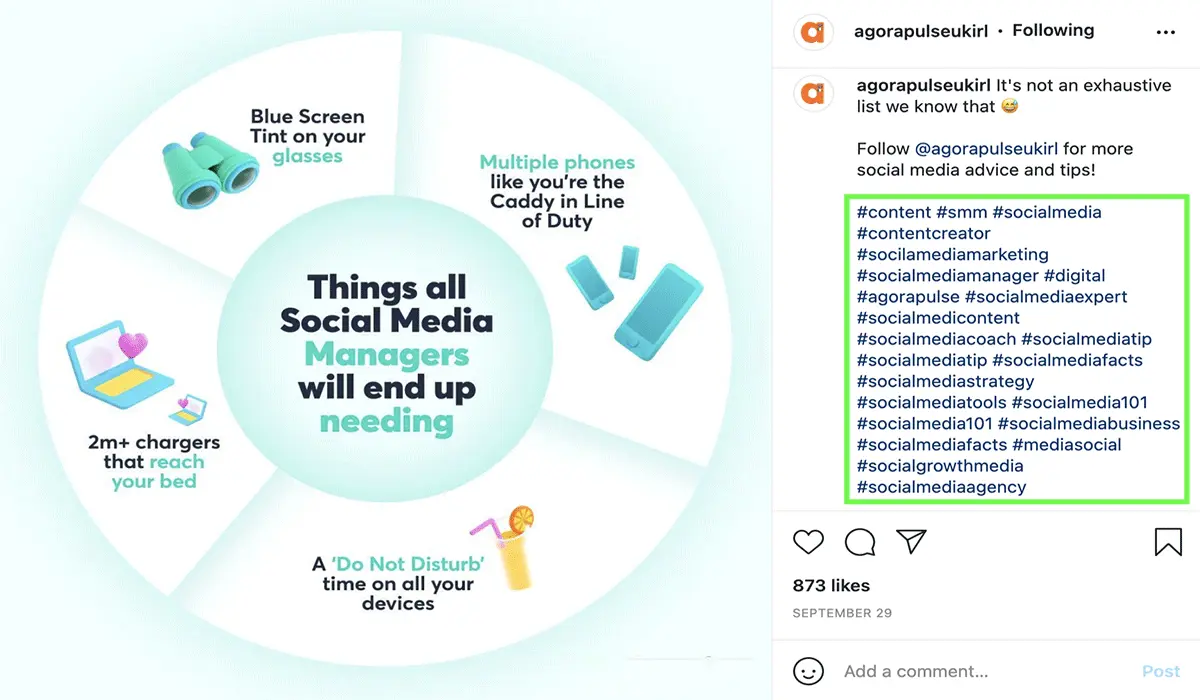 Optimize Hashtags Captions and Posting Time